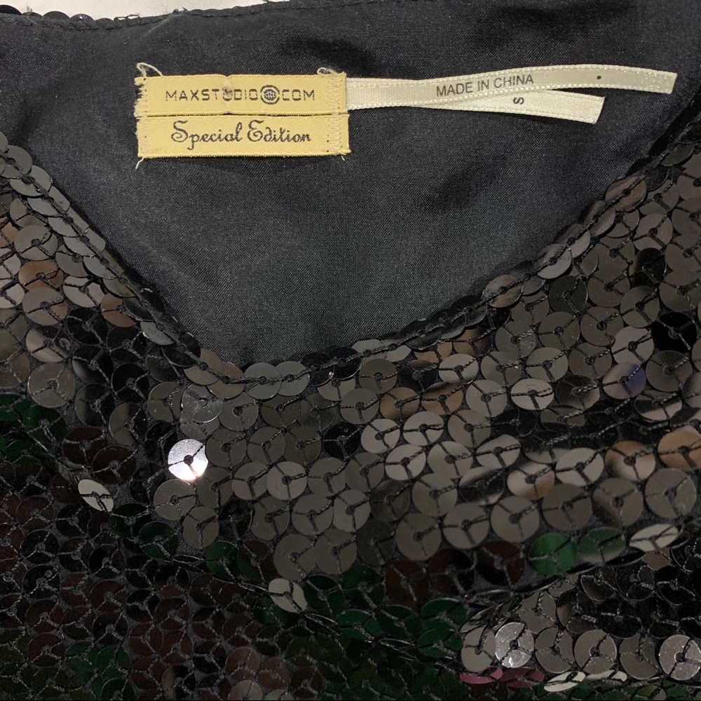 Max Studio Sequin Tank - Picture 5 of 8